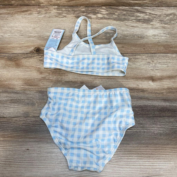 NEW Cat & Jack 2pc Gingham Swimsuit sz 3T - Me 'n Mommy To Be