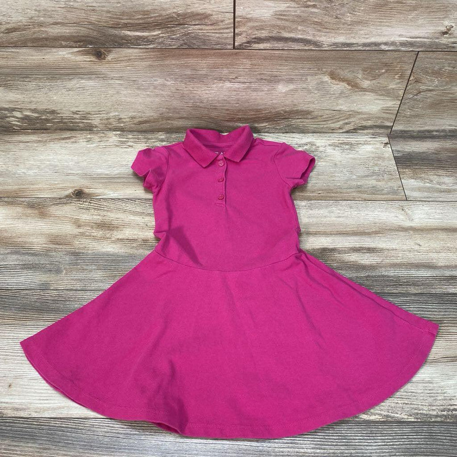 Children's Place Henley Polo Uniform Dress sz 4T - Me 'n Mommy To Be