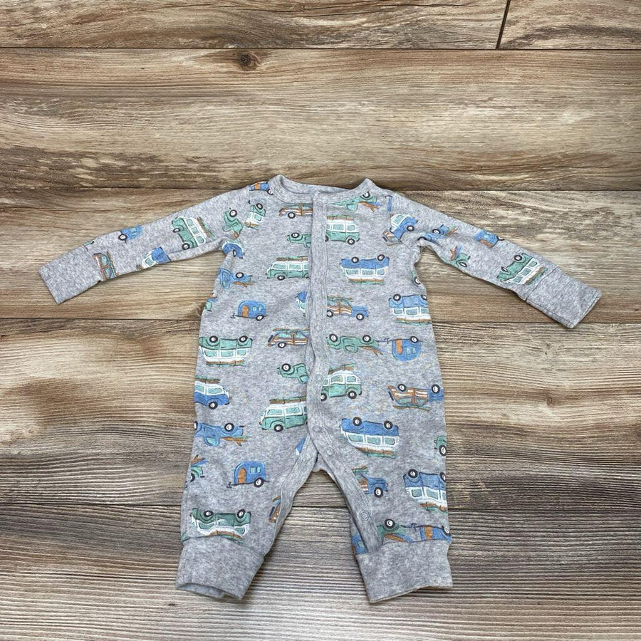 Modern Moments Footless Car Print Sleeper sz 0-3m - Me 'n Mommy To Be