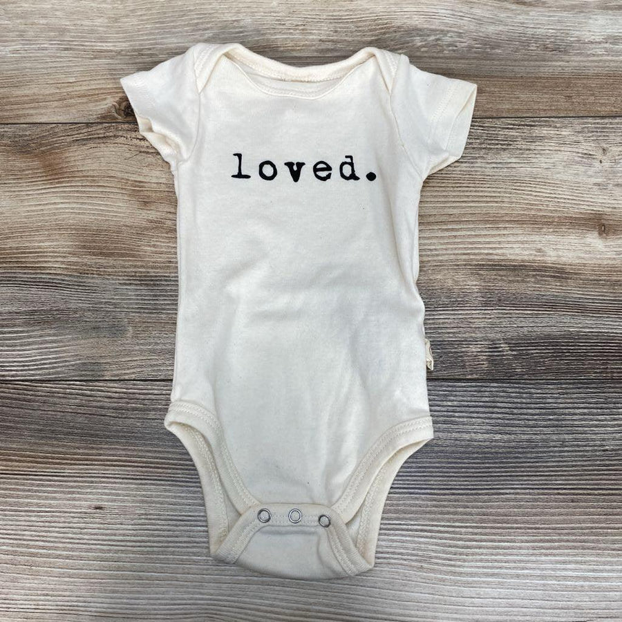 Tenth & Pine Organic loved. Bodysuit sz 0-3m - Me 'n Mommy To Be