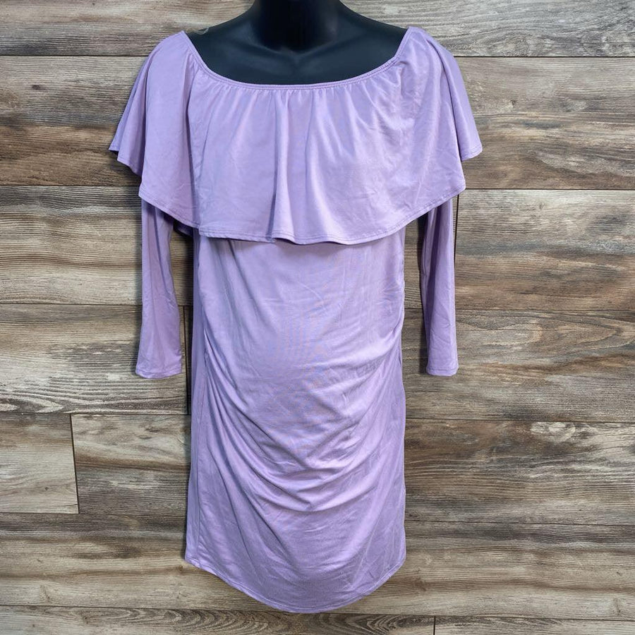 Pink Blush Off the Shoulder Dress sz Medium - Me 'n Mommy To Be