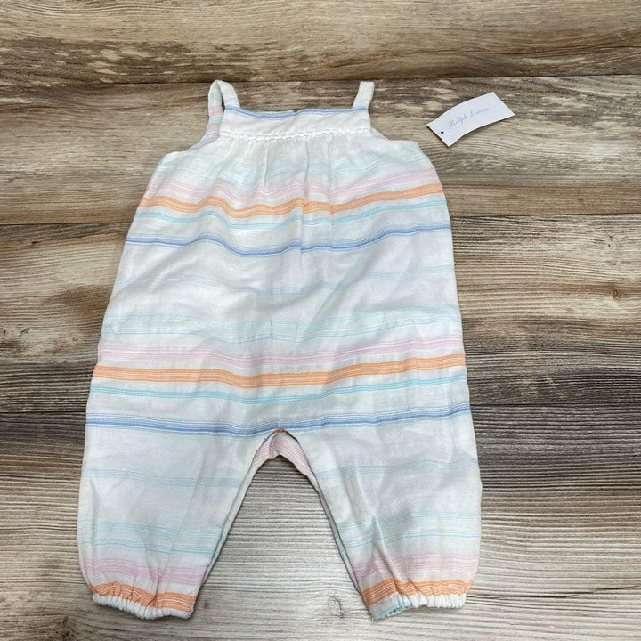 NEW Ralph Lauren Striped Tank Jumpsuit sz 6m - Me 'n Mommy To Be