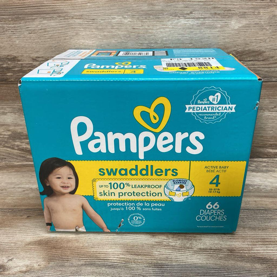 Pampers Swaddlers Diapers, 66ct. Size 4 - Me 'n Mommy To Be