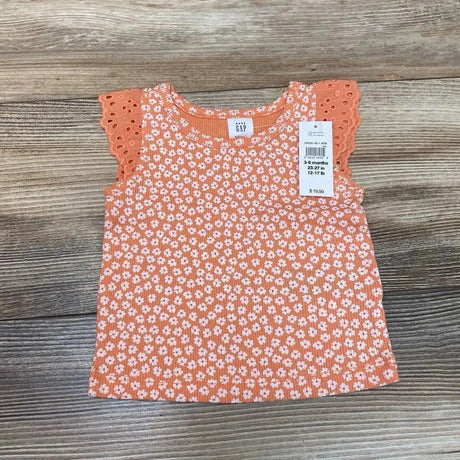 NEW Baby Gap Ribbed Eyelet Tank Top sz 3-6m - Me 'n Mommy To Be