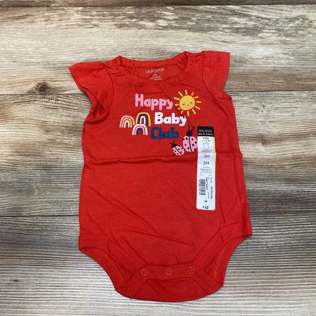 NEW Okie Dokie Happy Baby Club Bodysuit sz 3m - Me 'n Mommy To Be