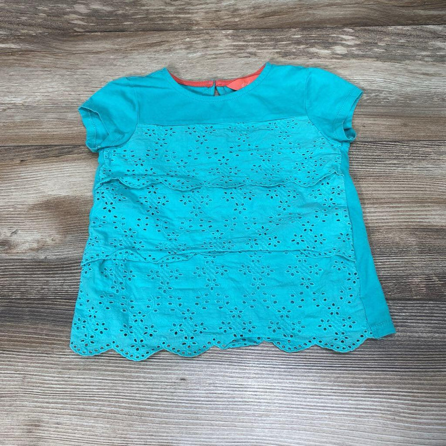 Joules Eyelet Tiered Shirt sz 4T - Me 'n Mommy To Be