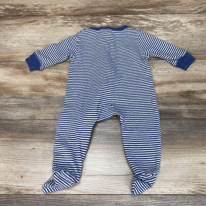 Touched By Nature Striped Sleeper sz 3-6M - Me 'n Mommy To Be