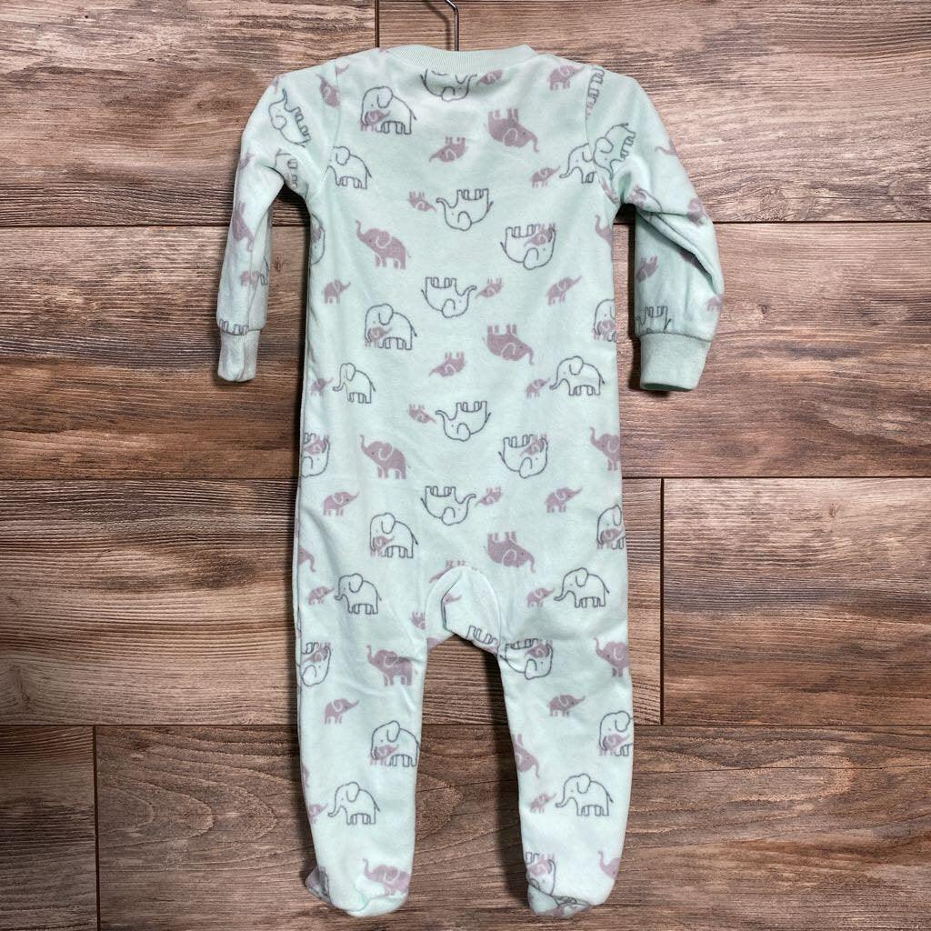 Simple Joys Elephant Print Blanket Sleeper sz 6-9m - Me 'n Mommy To Be