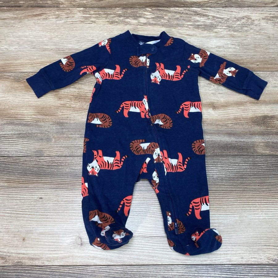 Carter's Tiger Print Sleeper sz 3m - Me 'n Mommy To Be