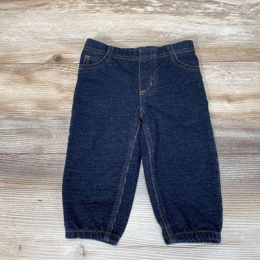 Carter's Faux Denim Pants sz 12m - Me 'n Mommy To Be