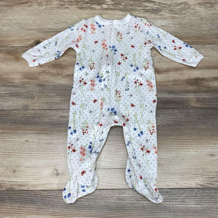 Laura Ashley Floral Sleeper sz 0-3m - Me 'n Mommy To Be