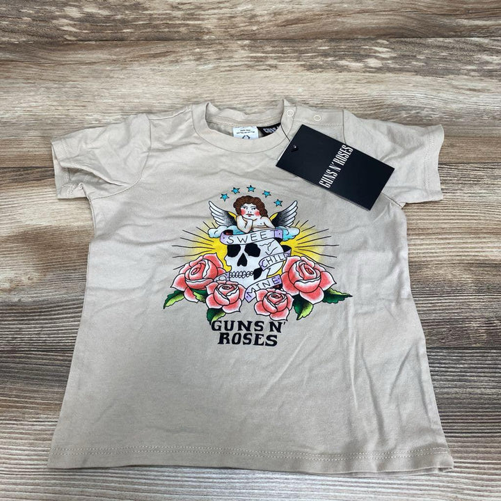 NEW Cotton On Baby Guns N' Roses 'Sweet Child O' Mine' T-Shirt sz 12-18m