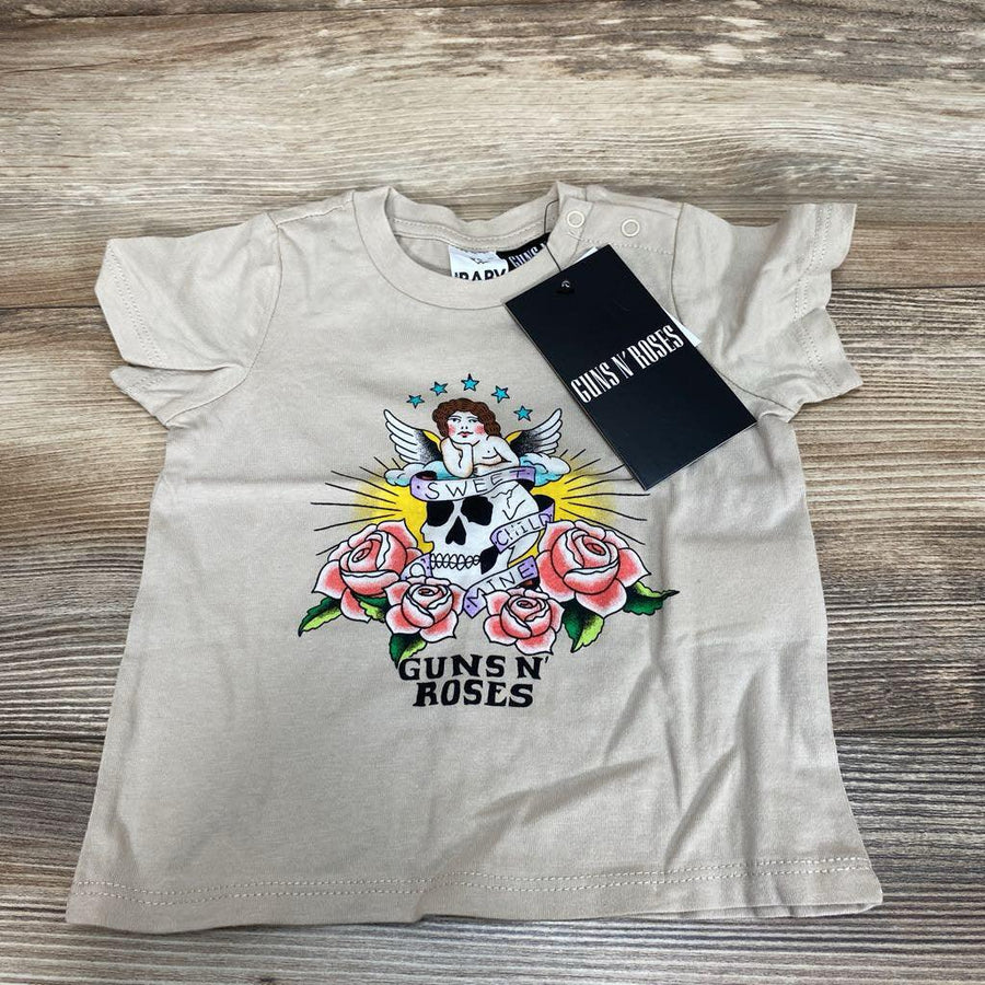 NEW Cotton On Baby Guns N' Roses 'Sweet Child O' Mine' T-Shirt sz 3-6m - Me 'n Mommy To Be