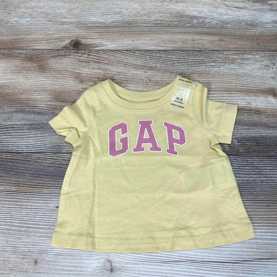 NEW Baby Gap Logo T-Shirt sz 0-3m - Me 'n Mommy To Be