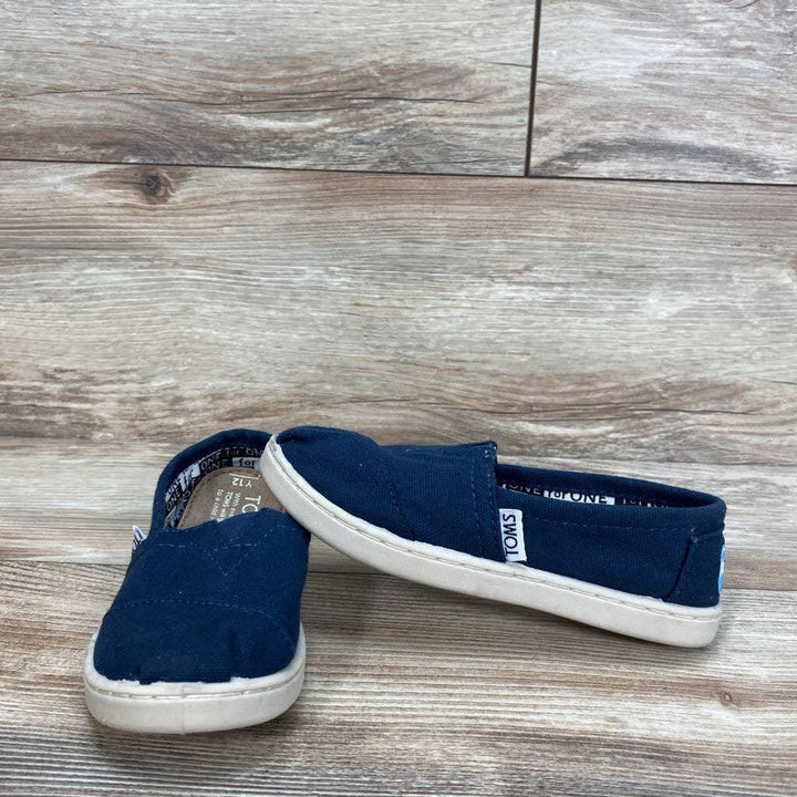 Toms Tiny Alpargata Canvas Shoes sz 12c - Me 'n Mommy To Be