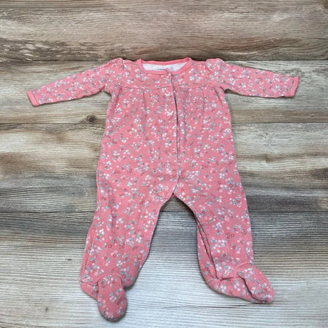 Carter's Floral Sleeper sz 6m - Me 'n Mommy To Be