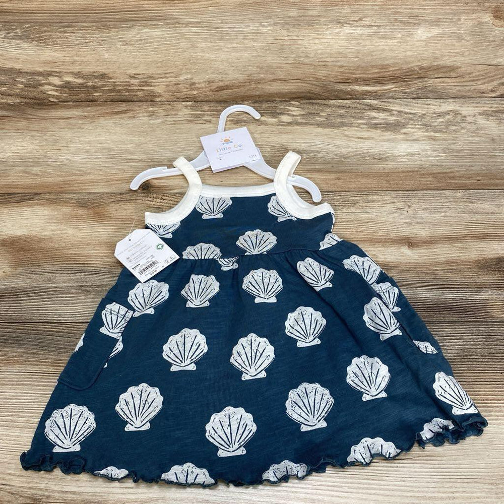 NEW Little co. Seashell Print Dress sz 12m - Me 'n Mommy To Be