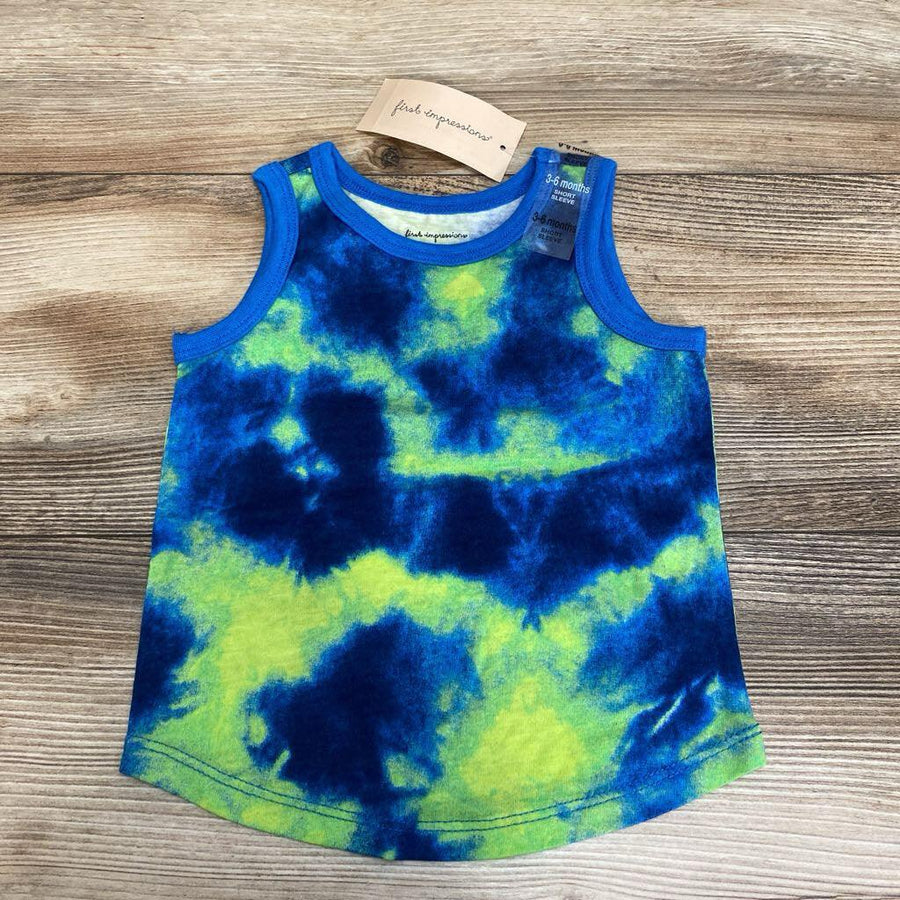 NEW First Impressions Tie-Dye Tank Top sz 3-6m - Me 'n Mommy To Be