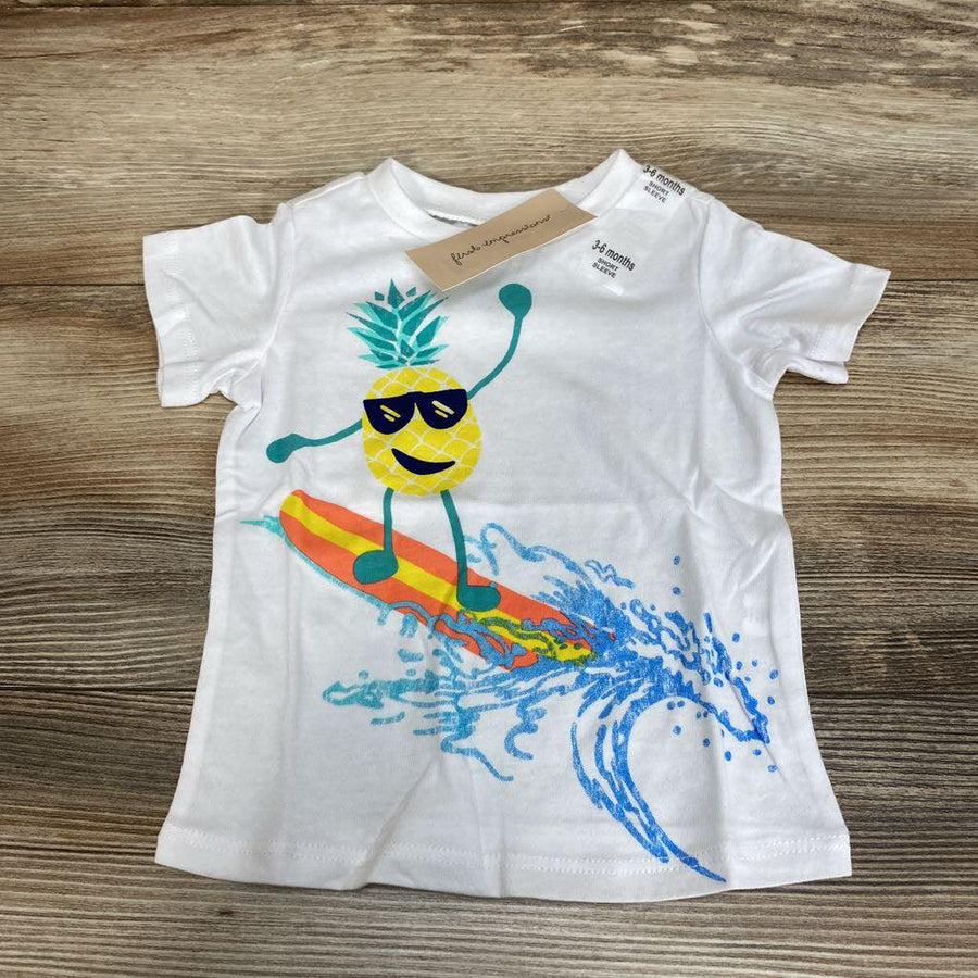 NEW First Impressions Surfing Pineapple Shirt sz 3-6m - Me 'n Mommy To Be