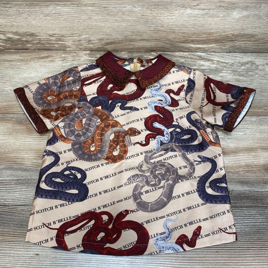 Scotch R'Belle Glitter Taping Snake Top sz 4T - Me 'n Mommy To Be