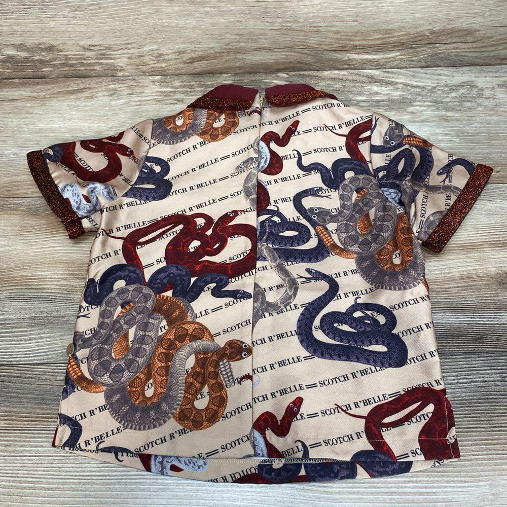 Scotch R'Belle Glitter Taping Snake Top sz 4T - Me 'n Mommy To Be