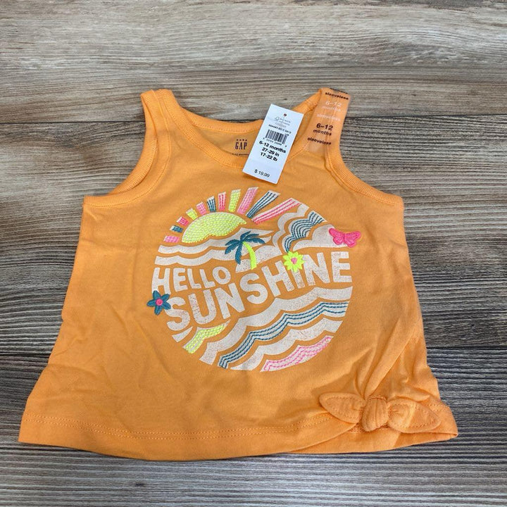 NEW Baby Gap Front-Tie Tank Top sz 6-12m - Me 'n Mommy To Be