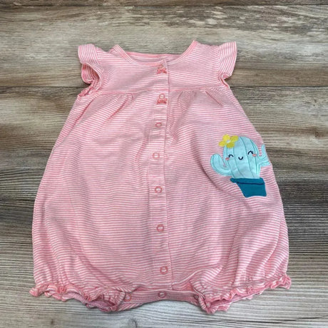 Carter's Striped Cactus Shortie Romper sz 12m - Me 'n Mommy To Be