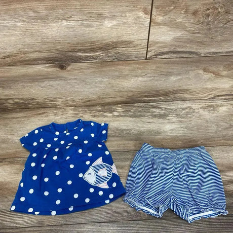 Carter's Polka-Dot Fish Top & Bottoms sz 12m - Me 'n Mommy To Be