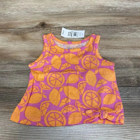 NEW Baby Gap Lemon Print Front-Tie Tank Top sz 3-6m - Me 'n Mommy To Be