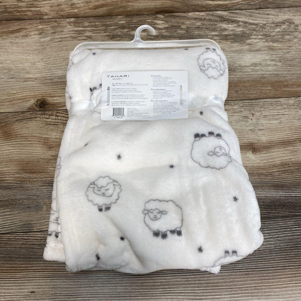 NEW Tahari Baby Super Soft Plush Blanket Sheep Print - Me 'n Mommy To Be