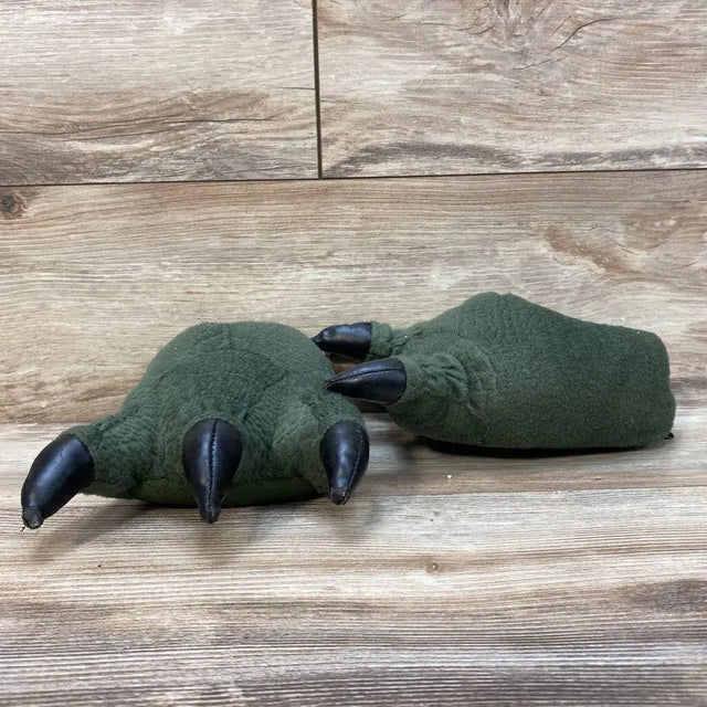 Plush Dinosaur Slippers sz 12-13c - Me 'n Mommy To Be