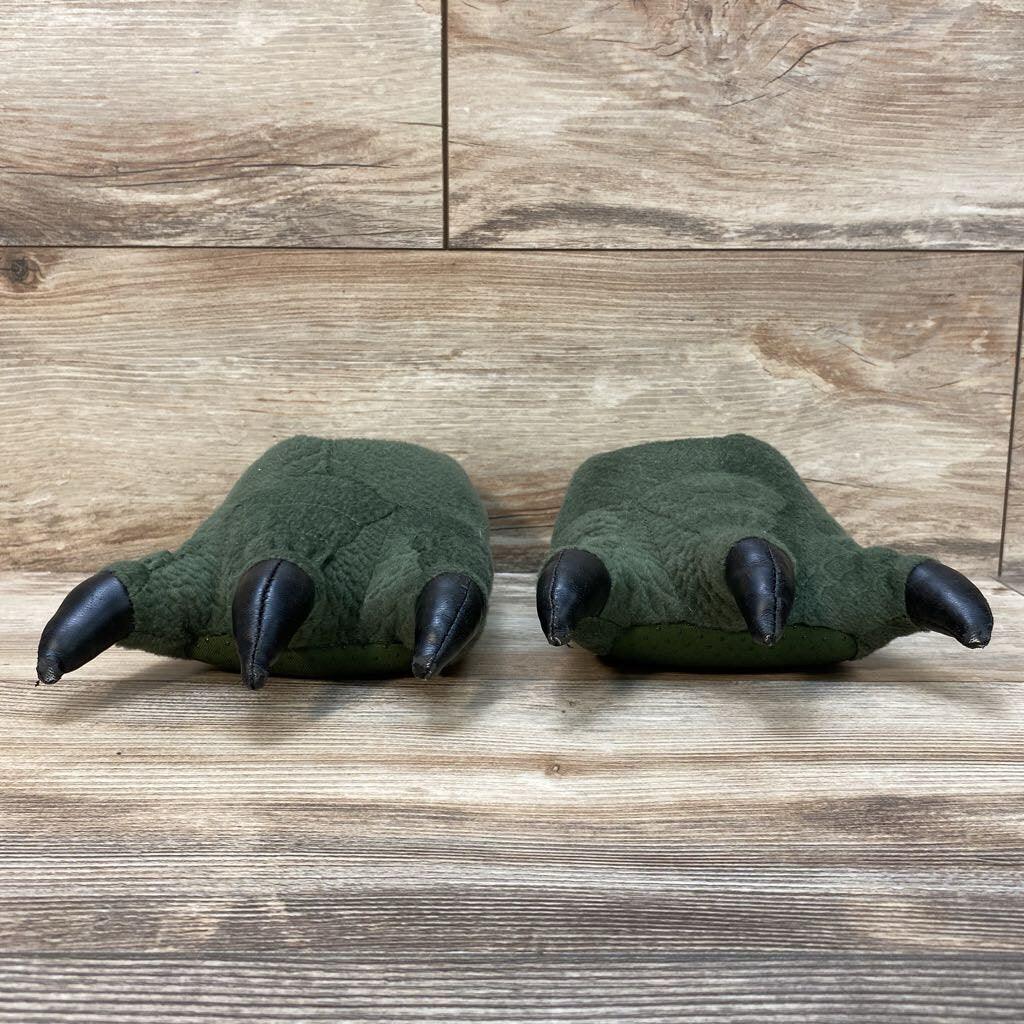 Plush Dinosaur Slippers sz 12-13c - Me 'n Mommy To Be