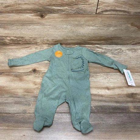 NEW Just One You Alligator Sleeper sz NB - Me 'n Mommy To Be