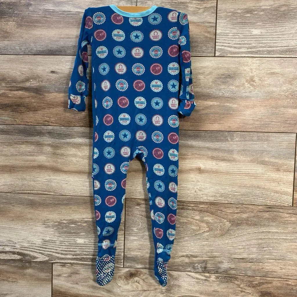 KicKee Pants Soda Pop Caps Footie sz 12-18m - Me 'n Mommy To Be