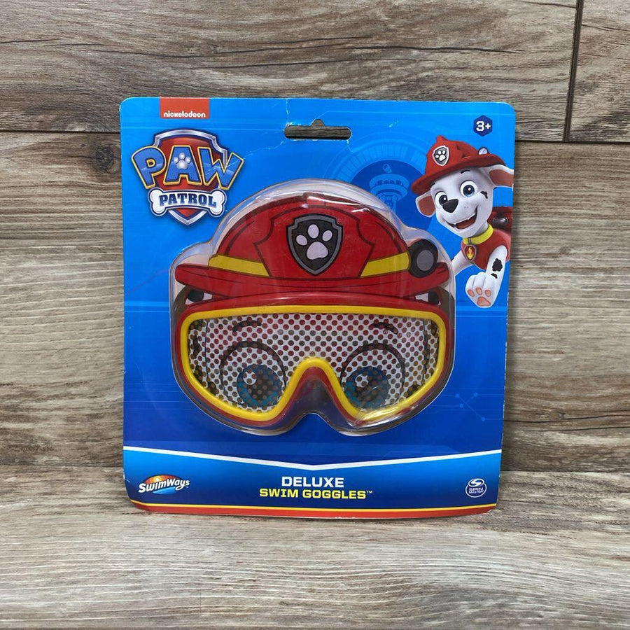 NEW Swimways Paw Patrol Deluxe Swim Goggles, Marshall - Me 'n Mommy To Be