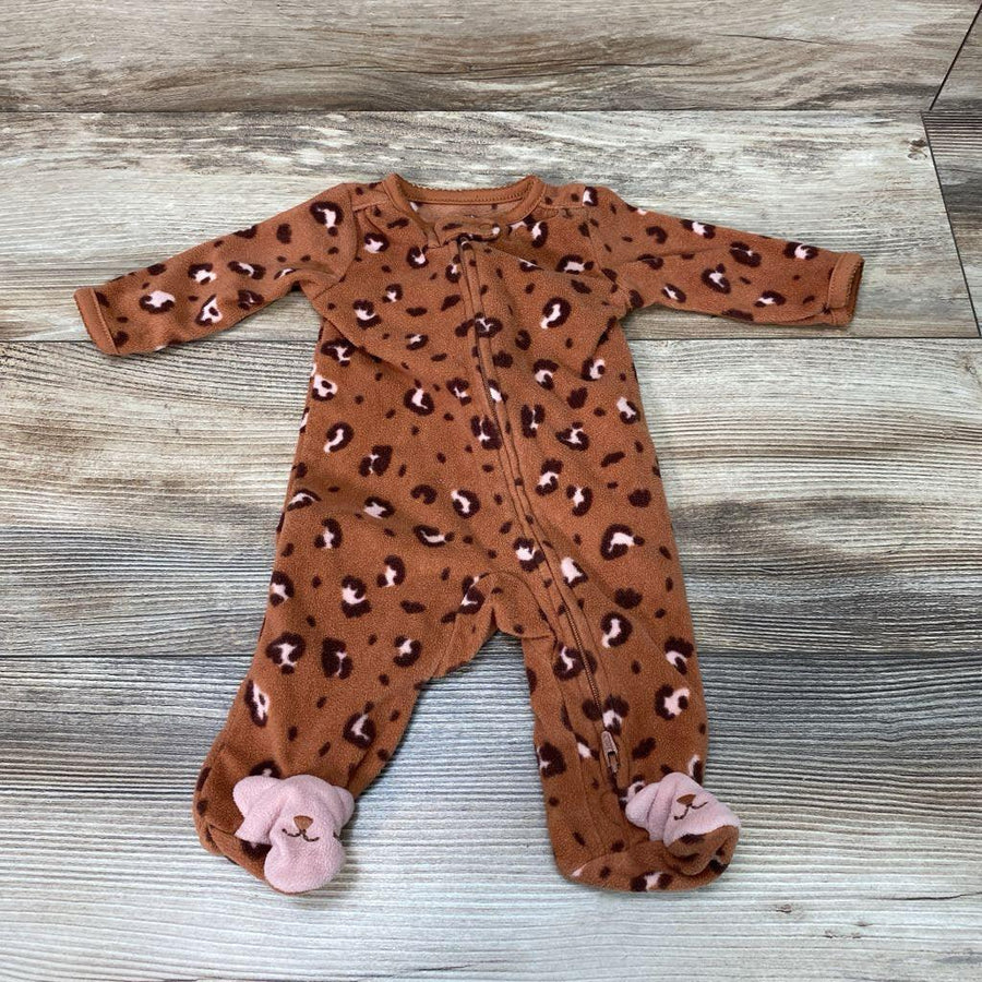 Just One You Cheetah Print Blanket Sleeper sz NB - Me 'n Mommy To Be