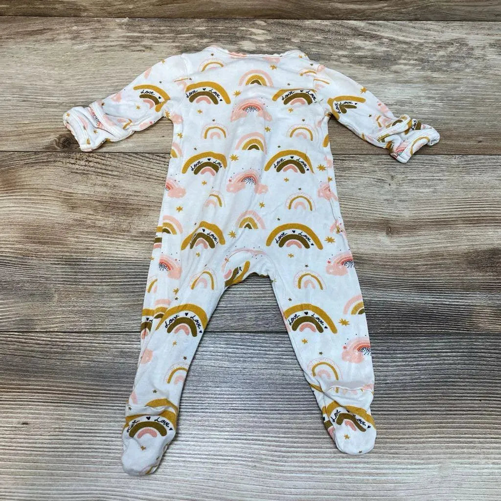 Larkspur Rainbow Zip Sleeper sz NB - Me 'n Mommy To Be