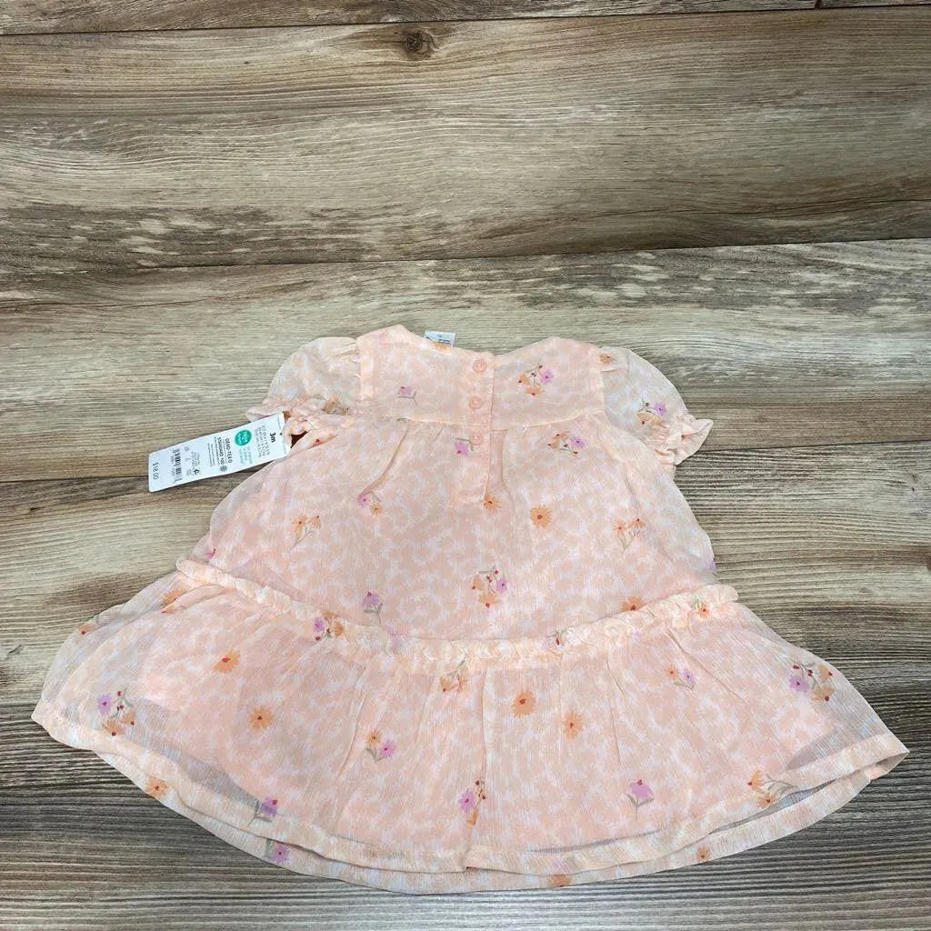 NEW Just One You 2pc Floral Dress & Bloomers sz 3m - Me 'n Mommy To Be