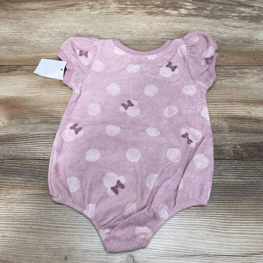 NEW Disney Baby Minnie Mouse Terry Romper sz 6-9m - Me 'n Mommy To Be