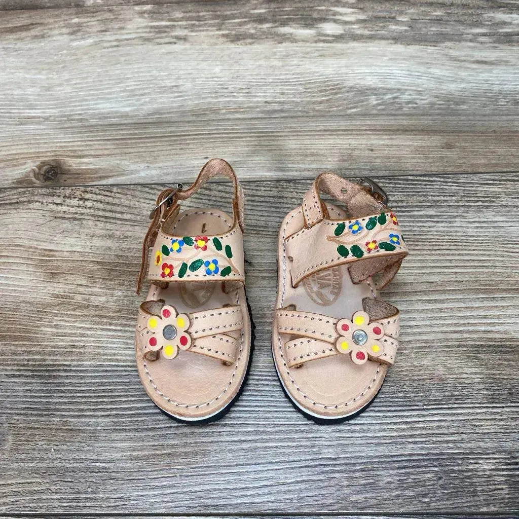 Silva Floral Sandals sz 3c - Me 'n Mommy To Be