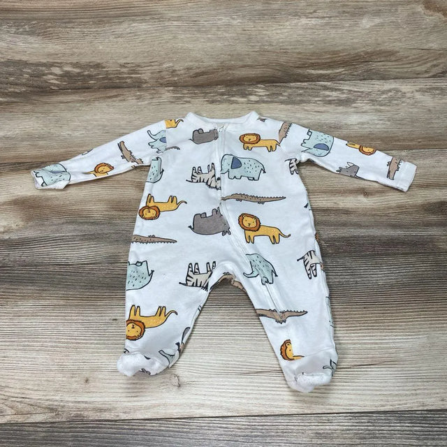 Old Navy Animal Print Sleeper sz 0-3m - Me 'n Mommy To Be