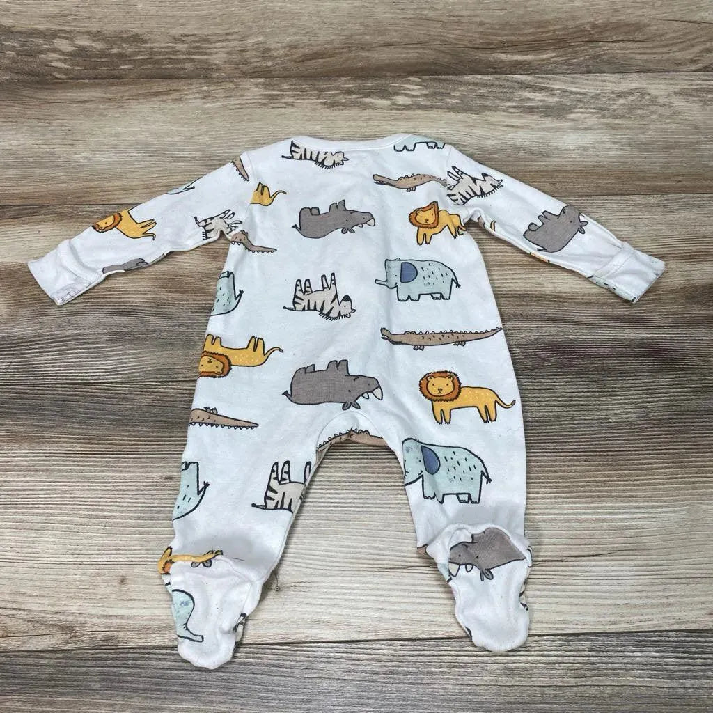 Old Navy Animal Print Sleeper sz 0-3m - Me 'n Mommy To Be