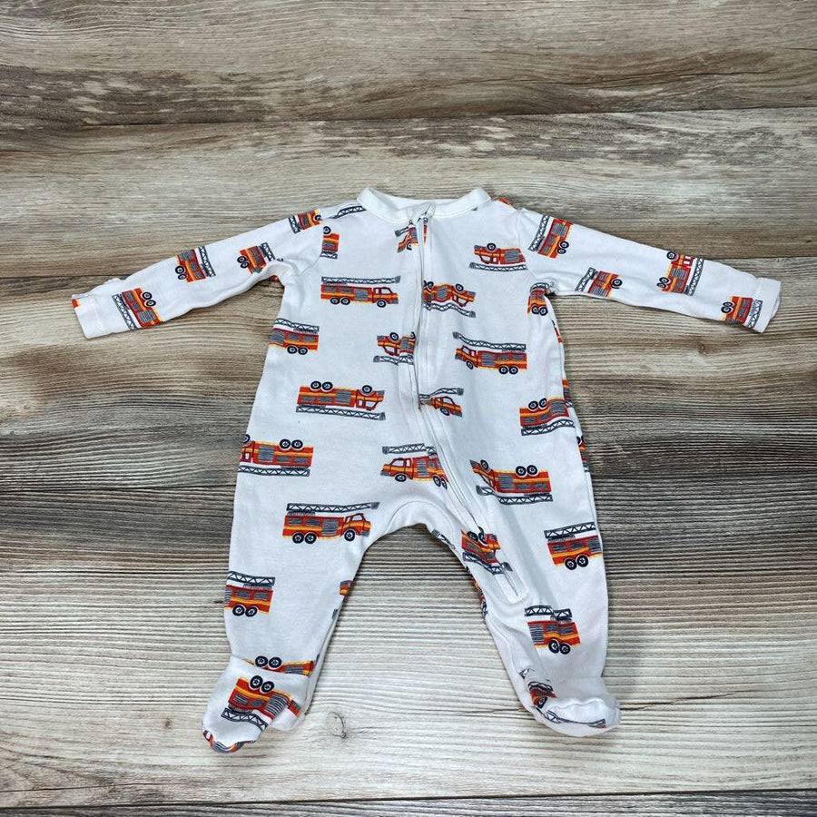Old Navy Firetruck Sleeper sz 0-3m - Me 'n Mommy To Be