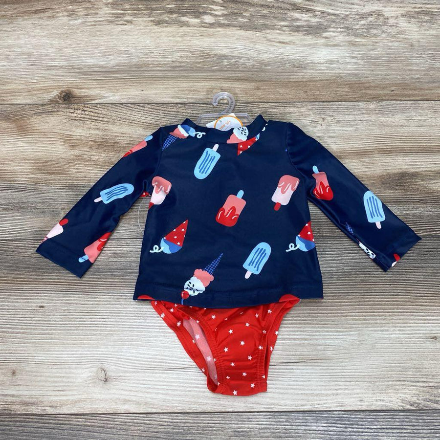NEW Just One You 2pc Ice Cream Rashguard Set sz 3m - Me 'n Mommy To Be
