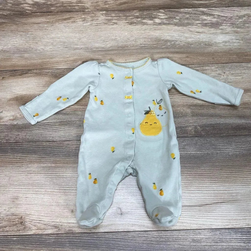 Carter's Pears Sleeper sz NB - Me 'n Mommy To Be