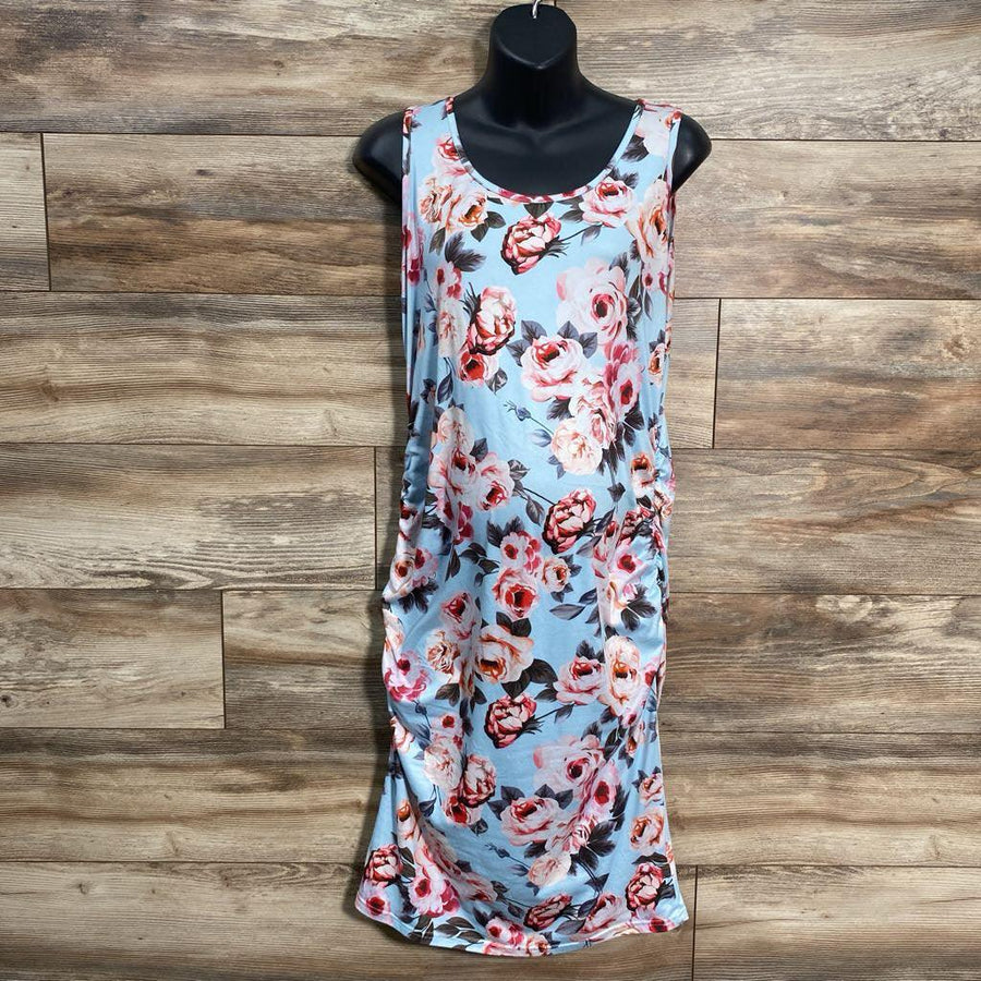 Tank Floral Bodycon Dress sz XL - Me 'n Mommy To Be