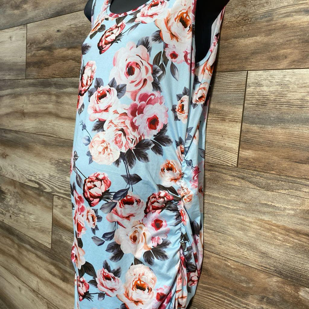 Tank Floral Bodycon Dress sz XL - Me 'n Mommy To Be