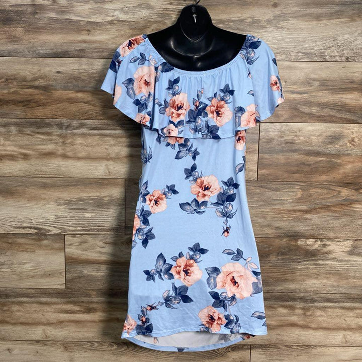 Hello Miz Off The Shoulder Floral Bodycon Dress sz Large - Me 'n Mommy To Be