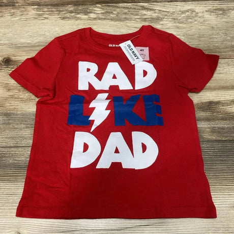 NEW Old Navy Rad Like Dad Shirt sz 4T - Me 'n Mommy To Be