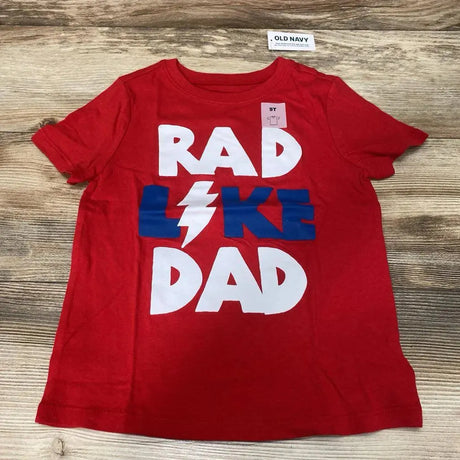 NEW Old Navy Rad Like Dad Shirt sz 5T - Me 'n Mommy To Be